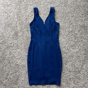 Never worn fashion nova size small tight stretchy denim dress
